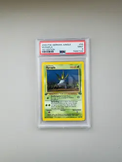 Myrapla 1. Edition #58 | Pokemon Jungle Deutsch | PSA 9 - Image 1