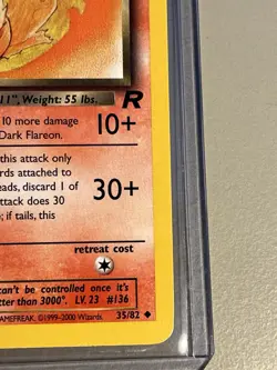 1st Edition Dark Flareon 35/82 Pokemon Team Rocket LP/NM - Image 4