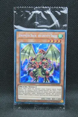 Konami Yu Gi Oh Promo Gamescom Bewaffneter Drache HACI DE173 Sealed Limited Edt - Image 1