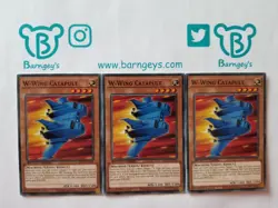 3 W-Wing Catapult,PLAYSET,SGX1,1st Ed,Speed Duel,Common,Yugioh,Barngey's,Singles - Image 1