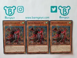 3 Armed Dragon LV5,PLAYSET,SGX1,1st E,Speed Duel,Common,Yugioh,Barngey's,Singles - Image 1