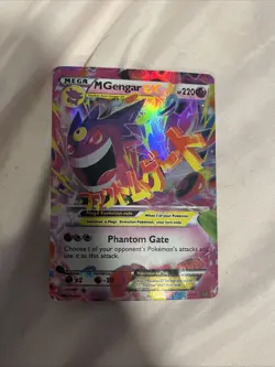 Phantom Forces M Gengar EX Holo Rare Pokemon Card 35/119 2014 TCG PSA 10 - Image 1