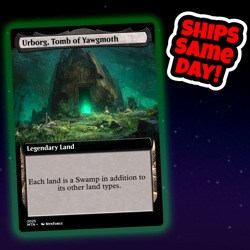 Urborg Tomb Of Yawgmoth - Custom Art Magic: The Gathering Playtest Card - Image 1