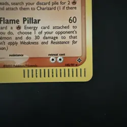 Charizard EX Dragon Secret Rare Holo Pokemon Card 2003 100/97 - Image 4