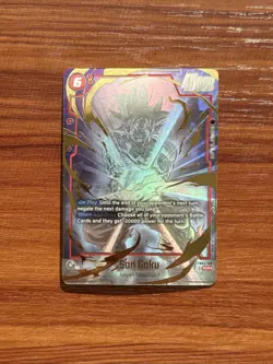 Son Goku SCR* alt art FB04-129 Dragon Ball Fusion World English Card Game - Image 1