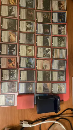 Magic The Gathering MTG Cards With Sleeves And Deck Box - Image 2