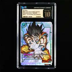 CGC 10 Pristine 2025 DBS: Fusion World JPN Promotional Cards Son Goku FB05-053 R - Image 1