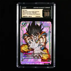 CGC 10 Pristine 2025 DBS: Fusion World JPN Promotional Cards Son Goku FB05-053 R - Image 2