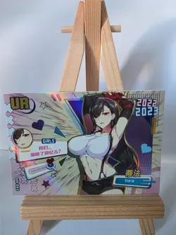 Tifa Final Fantasy | Girls Party UR-42 | Goddess Story Waifu Card - Image 1