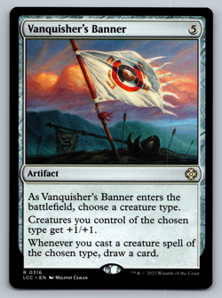 Vanquisher's Banner R 0316 the Lost Caverns of Ixalan Regular - Image 1