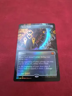 MTG Mana Vault Mythic Foil Borderless Double Masters #394 - Image 1