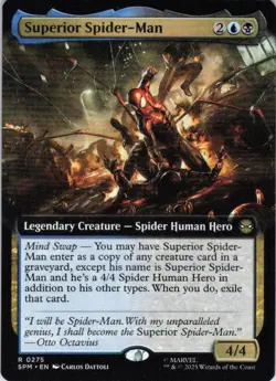 MTG Superior Spider-Man (Extended Art) (275) | NM | Marvel's Spider-Man {SPM} - Image 1