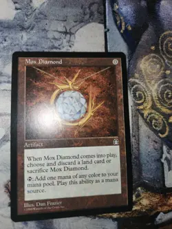 Mox Diamond Stronghold MTG Vintage NM/LP Condition - Image 3