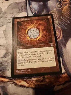 Mox Diamond Stronghold MTG Vintage NM/LP Condition - Image 4