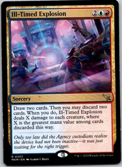 Magic the Gathering Ill-Timed Explosion Murders at Karlov Manor MTG - Image 1