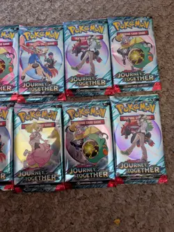 Pokemon Journey Together Booster Packs Lot Of 10 - Image 3