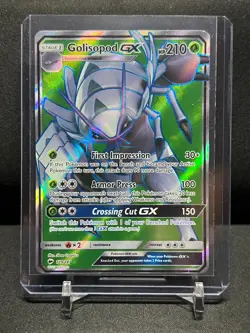 Golisopod GX 129/147 Ultra Rare Holo Pokemon 2017 Burning Shadows - NM - Image 1