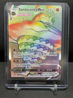 Sandaconda VMAX 206/198 Rainbow Secret Rare Pokemon 2021 Chilling Reign NM - Image 1