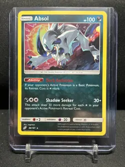 Absol 88/181 Holo Rare Pokemon 2019 S&M Team Up LP - Image 1