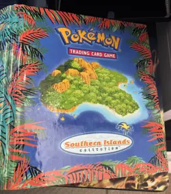 2001 Vintage Pokemon Southern Islands Binder Only - Great Condition - Image 1