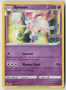 Sylveon 035/078 - Pokemon GO Holo - PTCG - Image 1