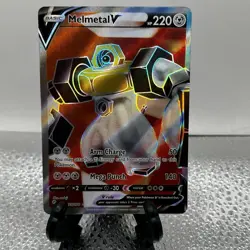 Pokemon Tcg Melmetal V - 075/078 Ultra Rare Full Art V Pokemon Go - Image 1