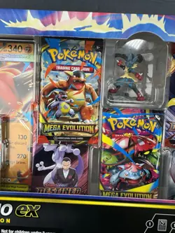 Pokemon TCG Mega Lucario ex Premium Figure Collection Box Factory Sealed NEW - Image 2