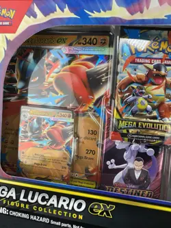 Pokemon TCG Mega Lucario ex Premium Figure Collection Box Factory Sealed NEW - Image 4