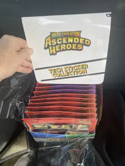 Pokemon Ascended Heroes Tech Sticker Collection- Set Of 12 PRESALE 1/30 IN HAND - Image 1