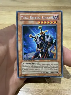 Yugioh Total Defense Shogun CT1-EN001 Secret Rare Limited Edition - Image 1