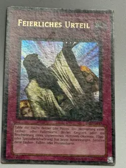 Yu-Gi-Oh! Feierliches Urteil MRD-G127 Ultra Rare OG Print Deutsch Goat Format - Image 5