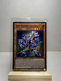 Yu-Gi-Oh! Neo Kaiser Sea Horse SDWD-EN004 Blue-Eyes Destiny Super Rare Konami - Image 1