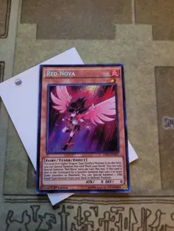 YUGIOH RED NOVA DRL3-EN017 SECRET 1ST ED NM - Image 2