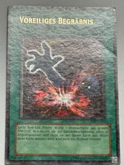 Yu-Gi-Oh! Voreiliges Begrabnis PSV-G037 Ultra Rare OG Print Deutsch Goat Format - Image 5
