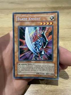 Yu-Gi-Oh Blade Knight Limited Edition Secret Rare Card CT1-EN002 - Image 1