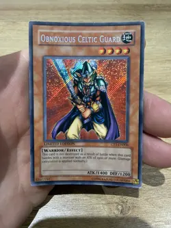 Yugioh! LP Obnoxious Celtic Guard - CT1-EN006 - Secret Rare - Limited Edition Li - Image 1