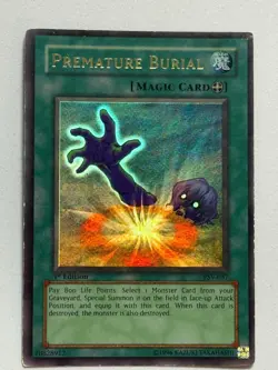 Yu-Gi-Oh! Premature Burial PSV-037 1st Edition Ultra Rare Englisch Goat Format - Image 3