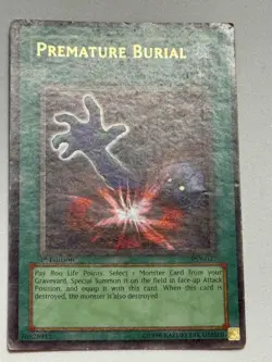 Yu-Gi-Oh! Premature Burial PSV-037 1st Edition Ultra Rare Englisch Goat Format - Image 5