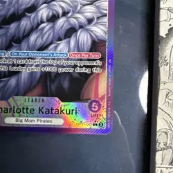 One Piece TCG - Charlotte Katakuri - OP11-062 A Fist of Divine Speed - L Alt Art - Image 3