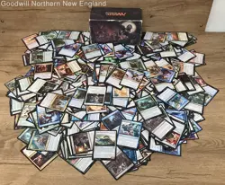 2.5LB Lot of Various Assorted Magic the Gathering Cards TCG in Collectible Box - Image 1