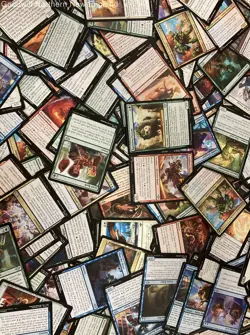 2.5LB Lot of Various Assorted Magic the Gathering Cards TCG in Collectible Box - Image 5