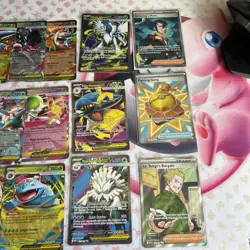 Pokemon TCG Card Lot Ex and Ultra rare - Mega Evolution - 22 Cards - NEAR MINT - Image 3