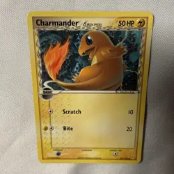 Charmander (Delta Species) #49/100 Crystal Guardians Pokemon Card TCG 2006 - Image 2