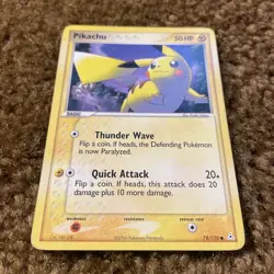 PIKACHU 78/110 - Non-Holo - COMMON - EX Holon Phantoms - POKEMON CARD - Image 3