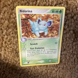 Pokemon EX Fire Red & Leaf Green 40/112 Nidorina Card Non Holo - Image 2