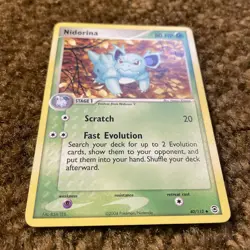 Pokemon EX Fire Red & Leaf Green 40/112 Nidorina Card Non Holo - Image 3