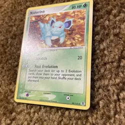 Pokemon EX Fire Red & Leaf Green 40/112 Nidorina Card Non Holo - Image 5