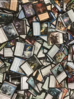 2.5LB Lot of Various Assorted Magic the Gathering Cards TCG in Collectible Box - Image 3