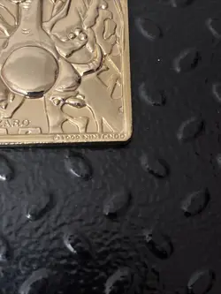1999 Burger King Pokemon Charizard Nintendo 23K Gold Plated Trading Card - Image 4
