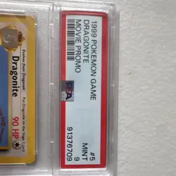 Pokemon Dragonite Movie Promo 05/53 Wotc Promo 1999 PSA 9 Regular Card - Image 3